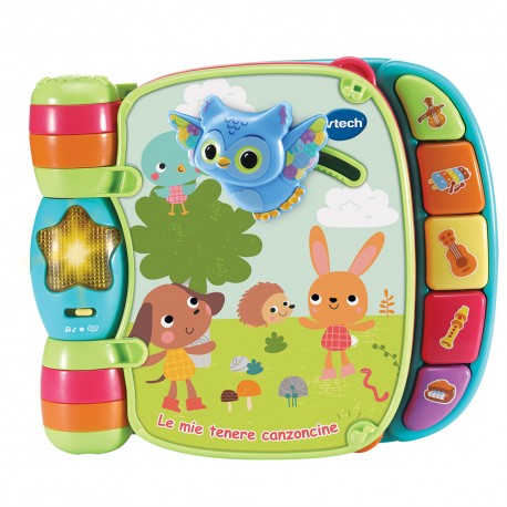 Vtech il mio Primo Libro Interattivo - le mie Tenere Canzoncine