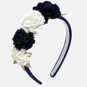 Mayoral Cerchietto con Fiori 10544 - 087 Blu e Bianco